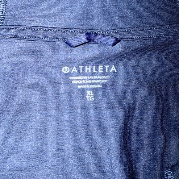 ATHLETA PACIFICA ILLUME UPF RELAXED JACKET WITH HOOD ~ NAVY ~ SIZE XL - Picture 5 of 7